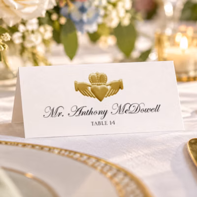 Tented Place Card